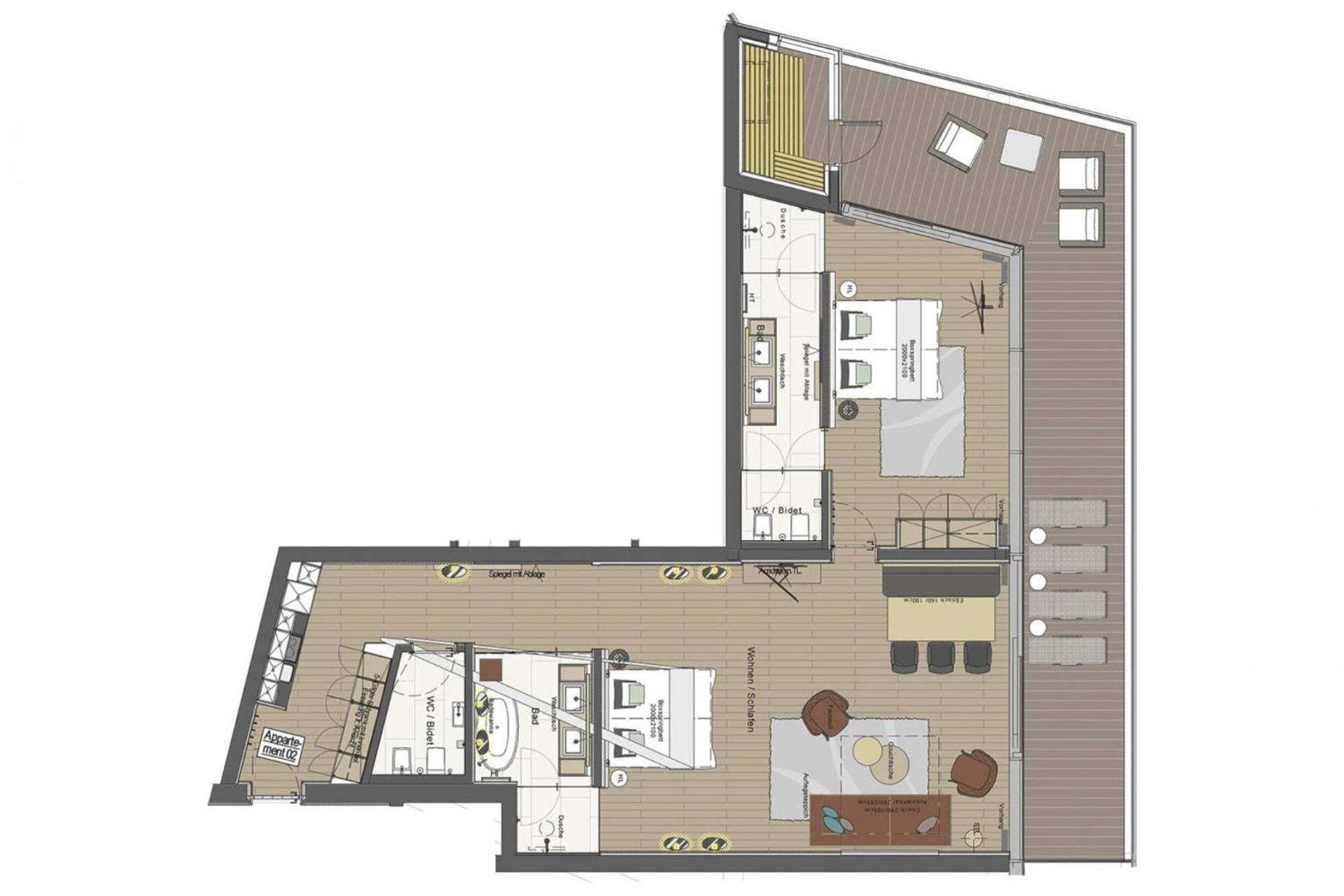 Apartment In Kaltenbach At The Ski Slope Eksteriør billede